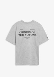 Origins T-Shirt Grey Melange / Anthracite