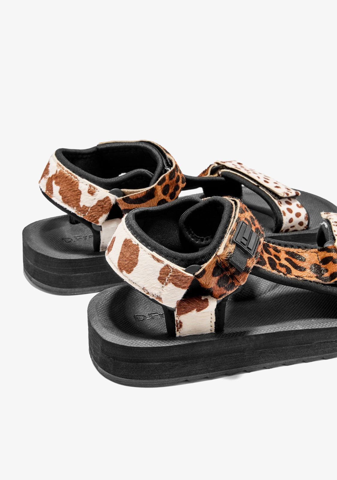 Women's Sandals Forest Animal Multi | D.Franklin