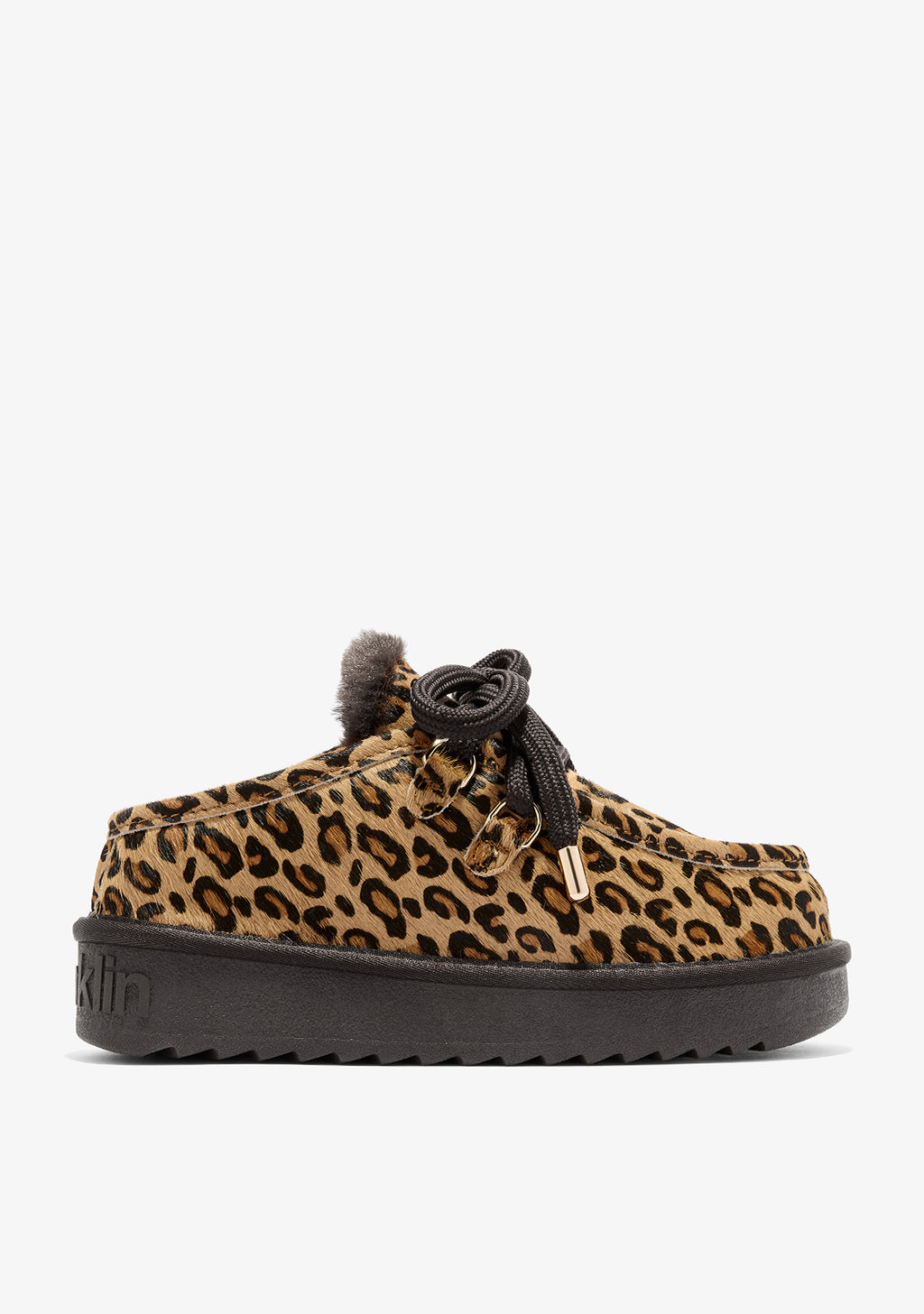 Nordic Clog Leo Animal Print | Winter Clogs | D.Franklin