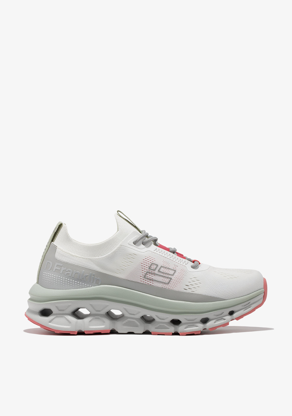 Aero Sneakers Mesh White / Fuchsia