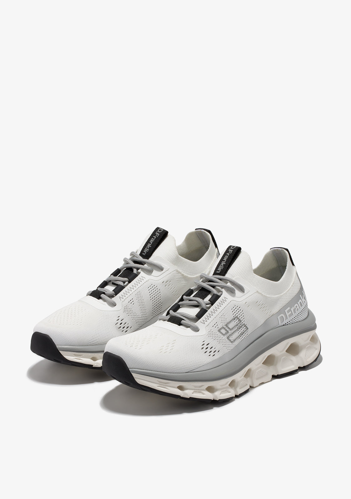 Aero Sneakers Mesh White / Silver