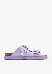 Vibe Sandals Buckle Champion Lavender