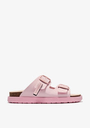 Vibe Sandals Buckle Champion Pink
