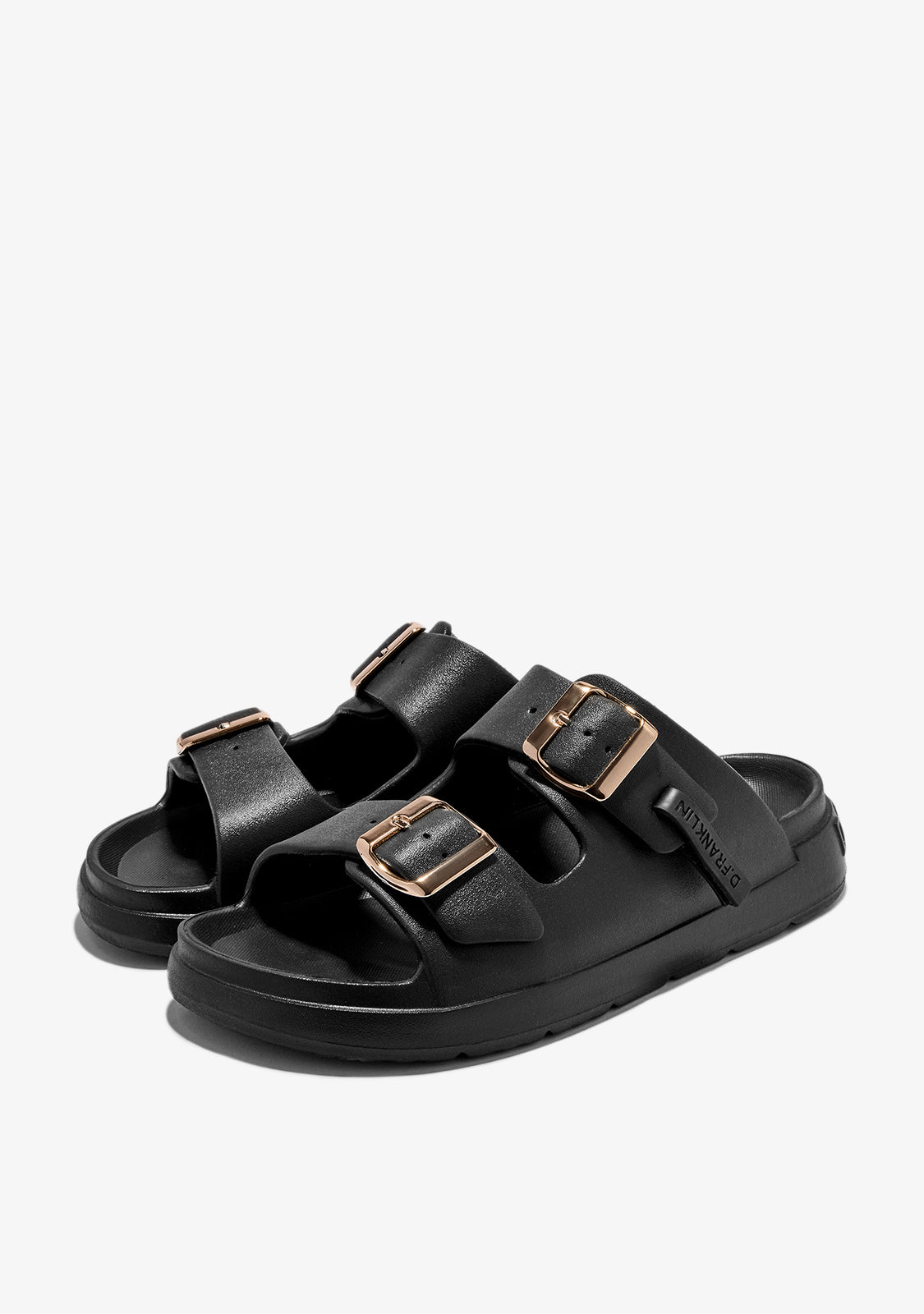 Vibe Foam 2 Buckles Black / Platinum