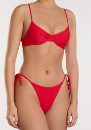 Masha Top + Lilo Bottom Chili Red Bikini