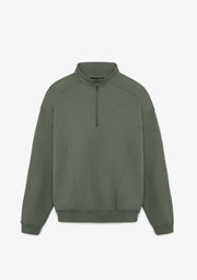 Half-Zip Sweatshirt Sage Green