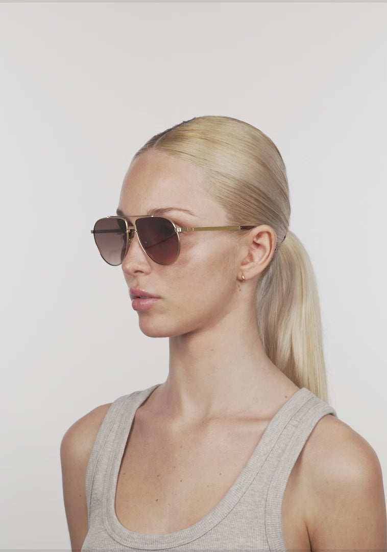 Učitaj video: Aviator Legacy Gold / Brown