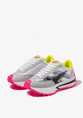 Meteoro Star White / Fuxia